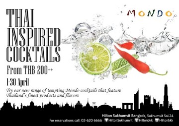 ชวนมาดื่มด่ำ Thai inspired cocktails ที่ห้องอาหารมอนโด