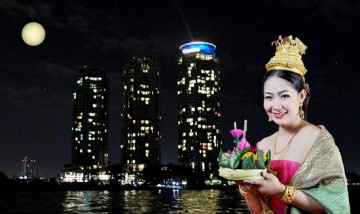 ฉลองเทศกาลลอยกระทง ณ โรงแรมชาเทรียม ริเวอร์ไซด์ กรุงเทพฯ