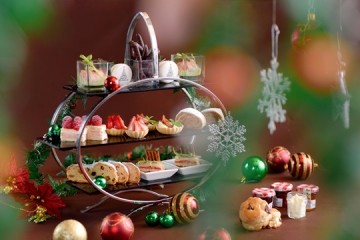 Afternoon tea with festive flavours at The Okura Prestige Bangkok