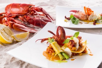 เมนูล็อบสเตอร์ส่งตรงจากสหรัฐอเมริกา @ Up & Above