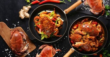 ตระการตากับสุดยอดเมนูปูทะเลน่าลิ้มลอง @ Flavors