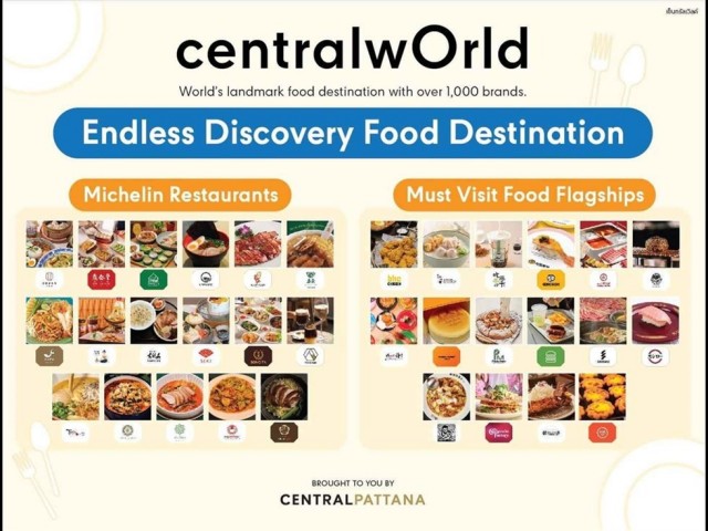 <p>Discover a world of flavors at CentralWorld — your ultimate food destination where endless culinary adventures await!</p>