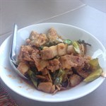 หมูป่าผัดพริกแกง