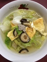 แกงจืดไข่เจียวผักกาดขาว 