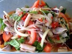 ยำวุ้นเส้นแบบผัดเครื่อง