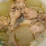 แกงจืดฟักน่องไก่ 