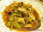 หมูผัดพริกหยวก