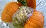 ข้าวเหนียวมะม่วง สูตรใบเตย