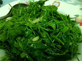 ผัดผักหวาน
