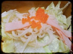 สลัดผักกรอบสไตล์ญี่ปุ่น