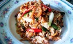 เห็ดขมิ้นผัดไข่