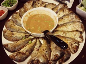น้ำพริกกะปิปลาทูทอด