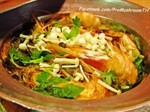 กุ้งอบวุ้นเส้นเห็ดเข็มทอง น่ากินจัง!