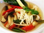 ต้มยำเห็ดน้ำใส
