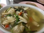 ต้มยำเห็ดน้ำใส