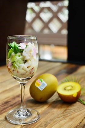 Zespri SunGold Kiwifruit Crab Salad