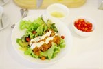 Batter‐fried Chicken with Zespri SunGold Kiwifruit Sauce