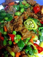 กระเพราเนื้อ