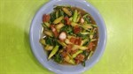 ผัดคะน้าหมูกรอบ