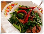 ผัดคะน้าปลาทูหอม