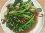 คะน้าผัดหมู