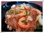 กุ้งอบวุ้นเส้น