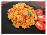 ข้าวผัดซอสมะเขือเทศบาโลนา