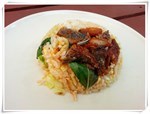 ข้าวผัดปลาเค็มทอด