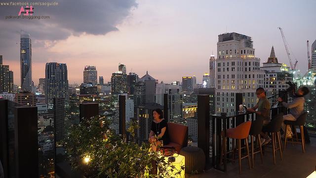 ร้านChar Rooftop Bar ในHotel Indigo Bangkok ลุมพินี กรุงเทพและปริมณฑล ...