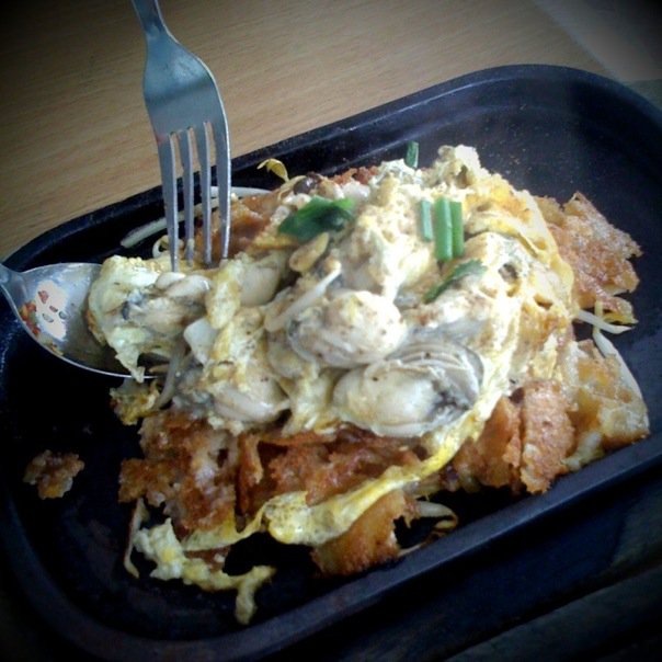 หอยนางรมทอดกรอบ