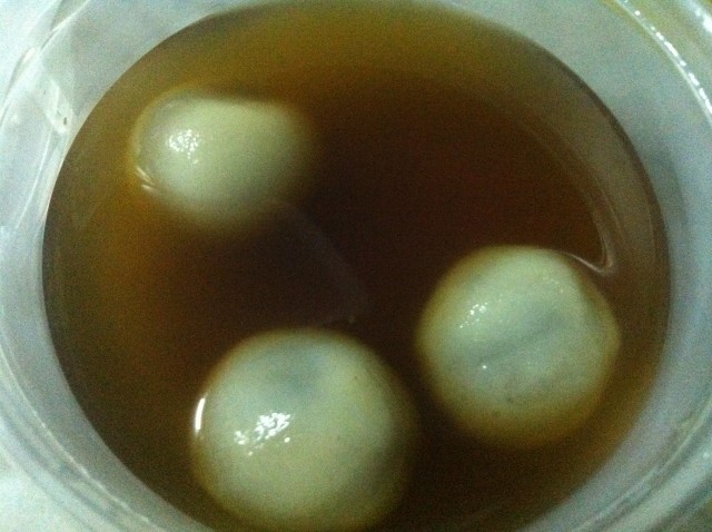 บัวลอยน้ำขิง