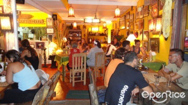 บรรยากาศร้านตอนกลางคืน