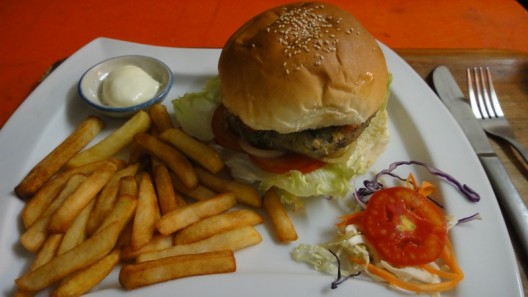 เบอร์เกอร์อร่อย