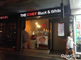 The Chef Black & White
