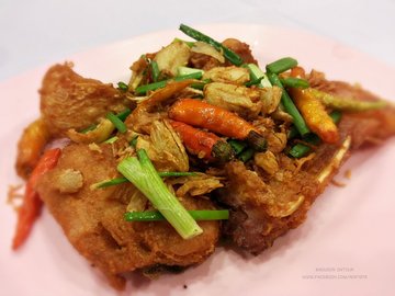 ปลาส้มทอด