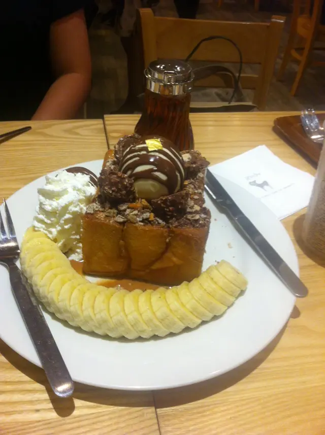 ช็อคโกแลตบานาน่าโทสต์