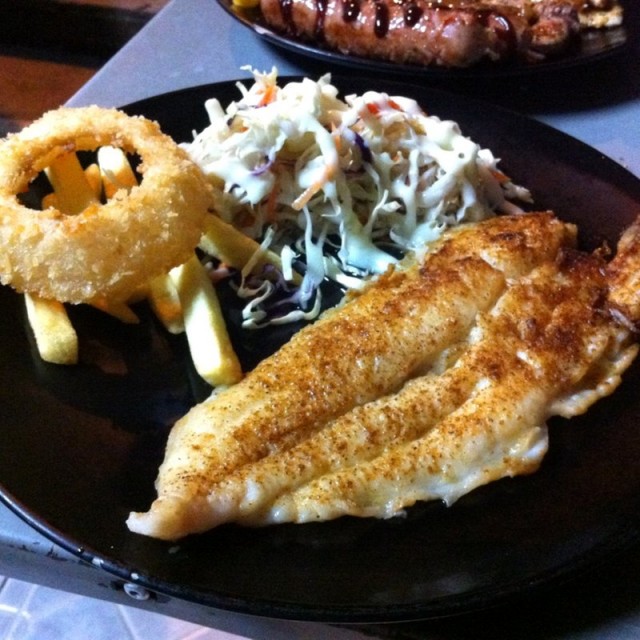 สเต๊กปลาดอลลี่ค่ะ