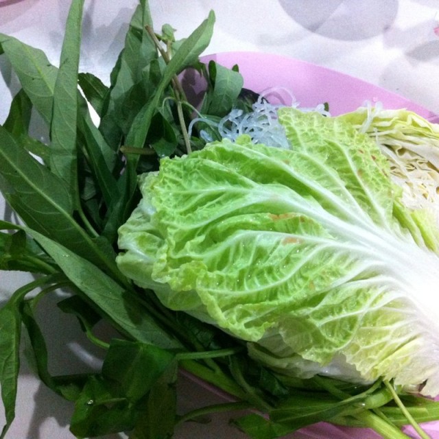 ผักในชุด