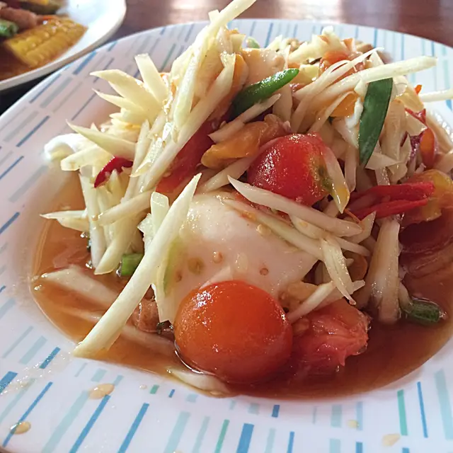 ตำไข่เค็มค่ะ รสจัดจ้านเข้มข้นสุดๆ ไข่เค็มมาเต็ม