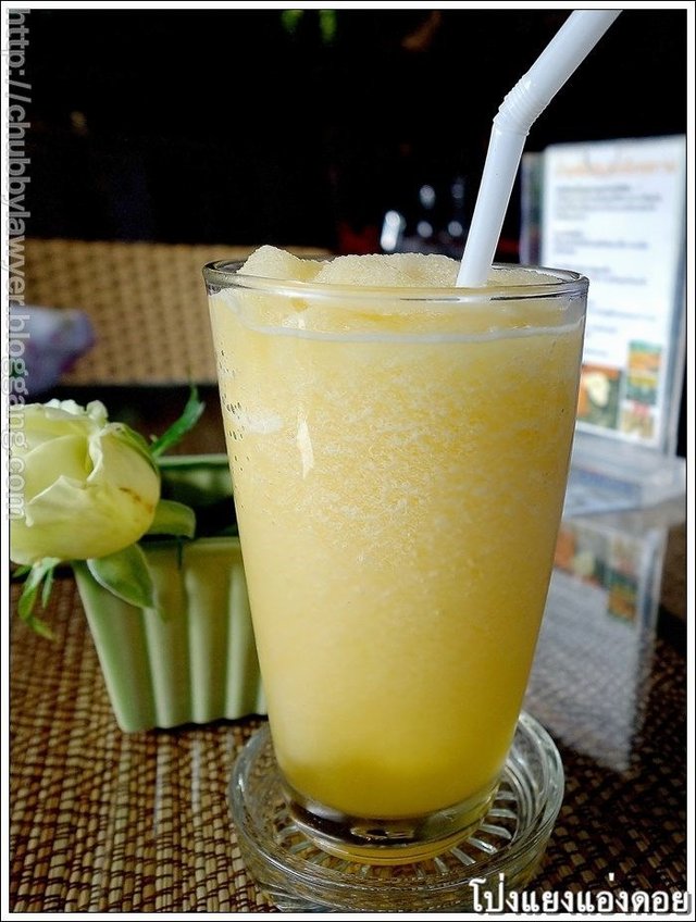 น้ำเสาวรสปั่น เปรี้ยวๆ หวานๆ เย็นๆ ชื่นใจจริงๆ