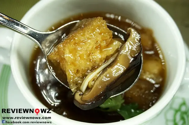 กระเพาะปลานุ่มได้ที่ น้ำซุปหอมรสเข้มข้มกลมกล่อม แนะนำ