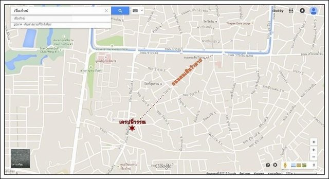 แผนที่ร้านเครปพี่วรรณ