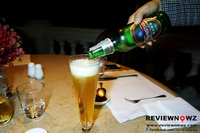 free flow Tsingtao Beer