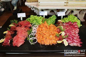 Citus Marinated Tuna Loin / Salmon Graviax with Dill / Beetroot Marinated Sea Bass