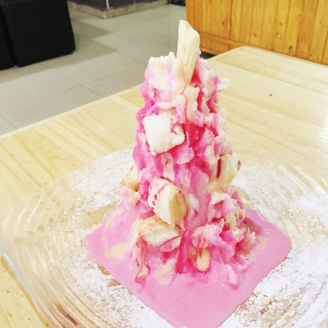 ปังเย็นนมชมพู