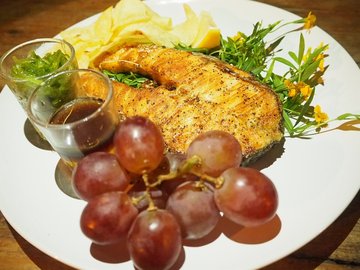 สเต็กปลาแซลม่อน