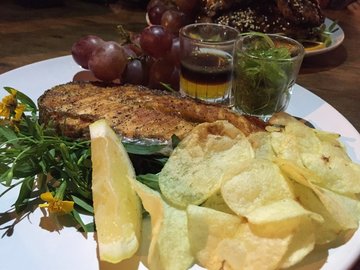 สเต็กปลาแซลม่อน