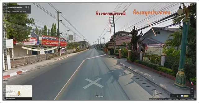 แผนที่ร้านข้าวซอยแม่พรรณี  สันป่าตอง  เชียงใหม่