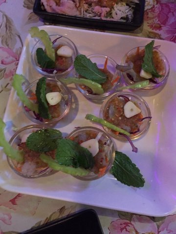 กุ้งแช่น้ำปลา