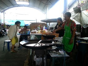 ผัดไทย ตลาดสดเทศบาล